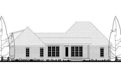 French Country House Plan #041-00180 Elevation Photo