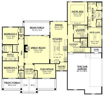 House Plan House Plan #20347 Drawing 1