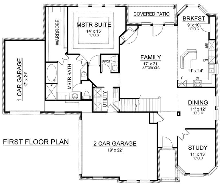 House Plan House Plan #20348 Drawing 1