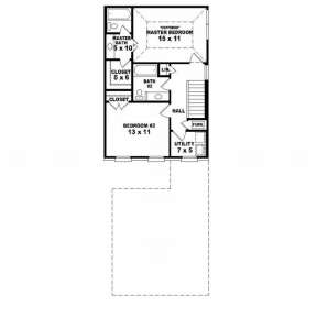 Second Floor for House Plan #053-00004