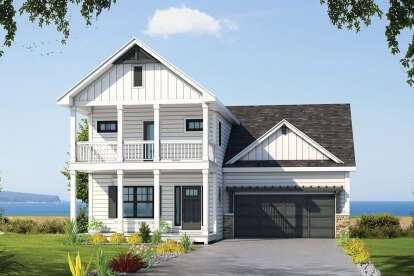 3 Bed, 3 Bath, 2388 Square Foot House Plan - #402-01560
