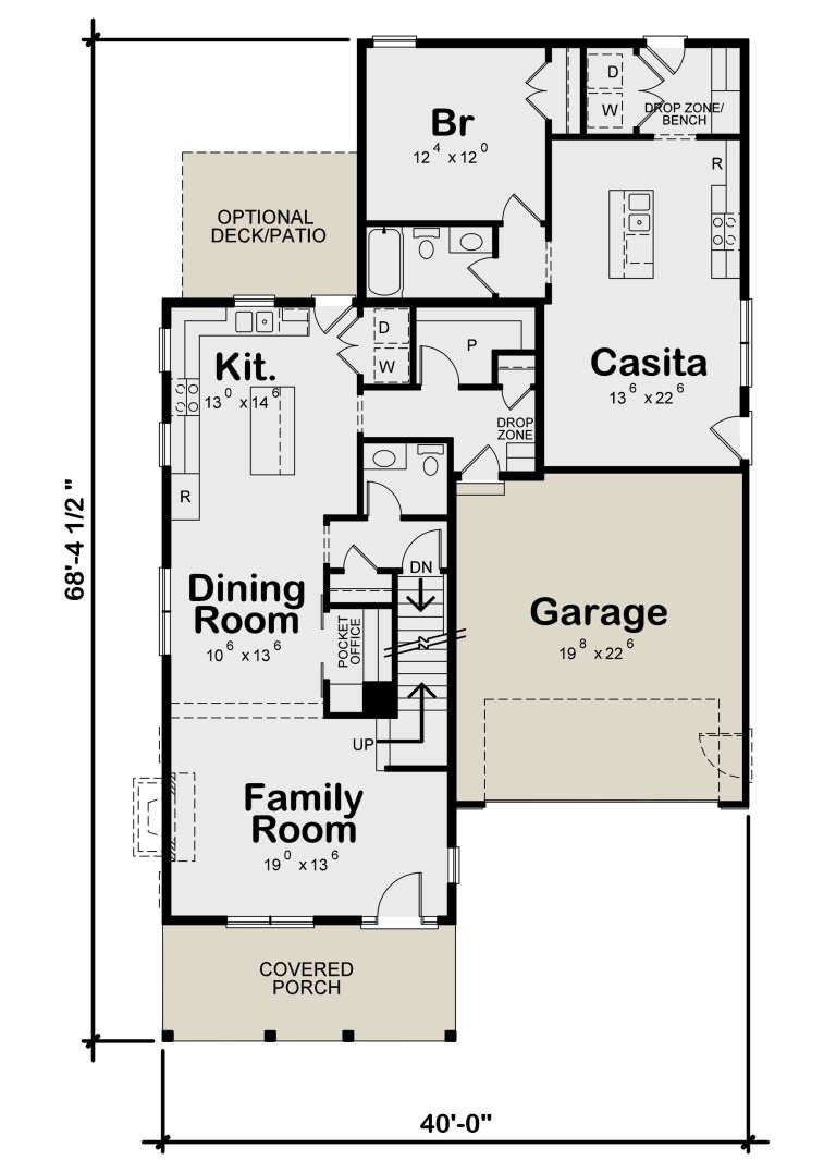 House Plan House Plan #20350 Drawing 1