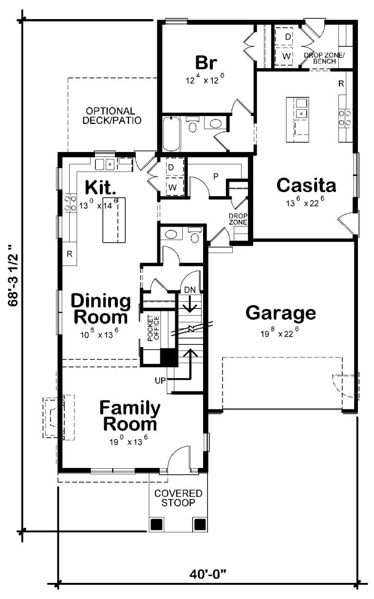 House Plan House Plan #20351 Drawing 1