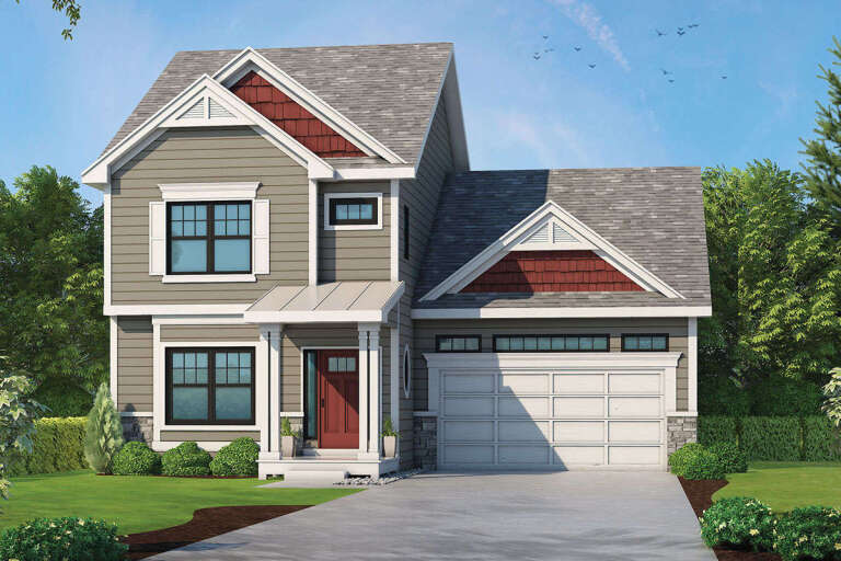 House Plan House Plan #20352 Front Elevation