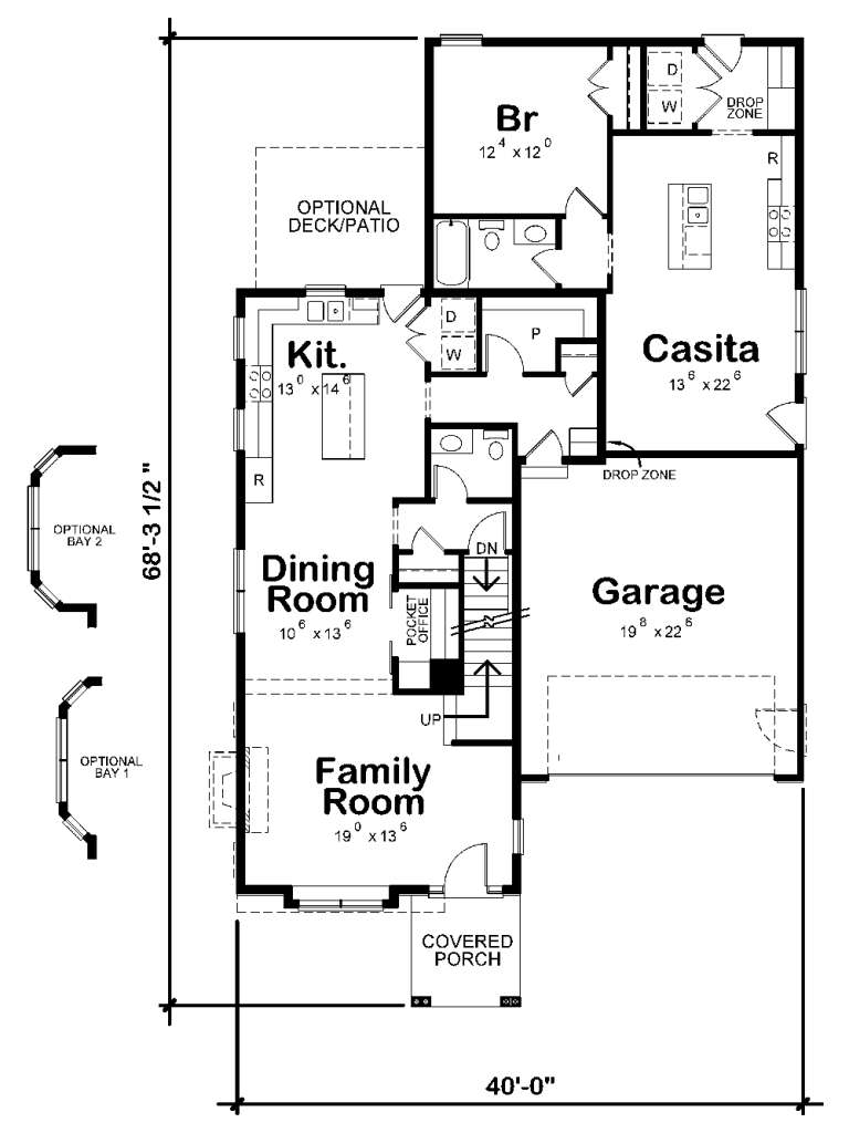 House Plan House Plan #20352 Drawing 1