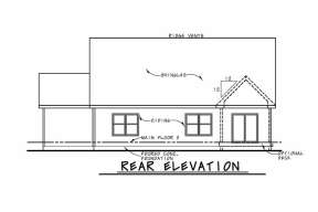 Craftsman House Plan #402-01563 Elevation Photo