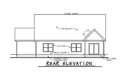 Craftsman House Plan #402-01563 Elevation Photo