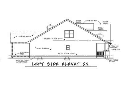 Craftsman House Plan #402-01563 Elevation Photo