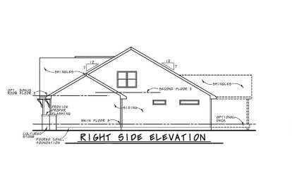 Craftsman House Plan #402-01563 Elevation Photo