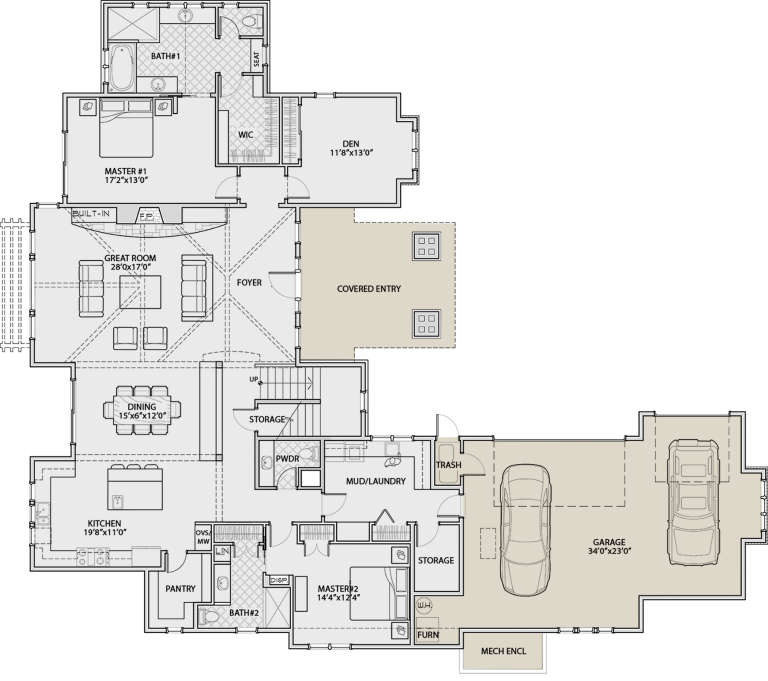 House Plan House Plan #20357 Drawing 1