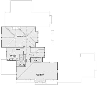 Second Floor for House Plan #5829-00002