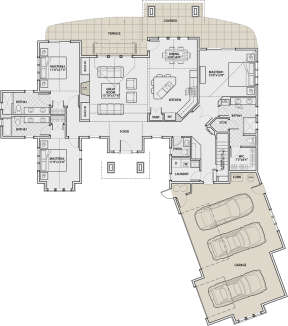 Main Floor for House Plan #5829-00003