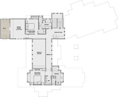 Second Floor for House Plan #5829-00004