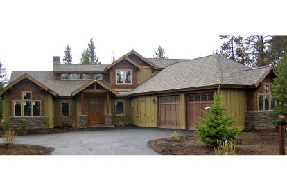 Northwest House Plan #5829-00005 Elevation Photo