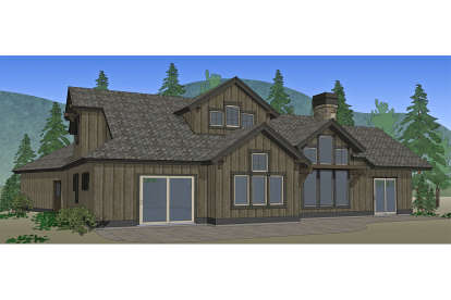 Northwest House Plan #5829-00005 Elevation Photo