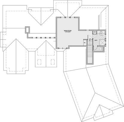 Second Floor for House Plan #5829-00005