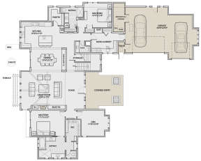 Main Floor for House Plan #5829-00006