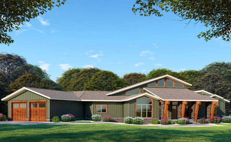 House Plan House Plan #20363 Front Elevation 