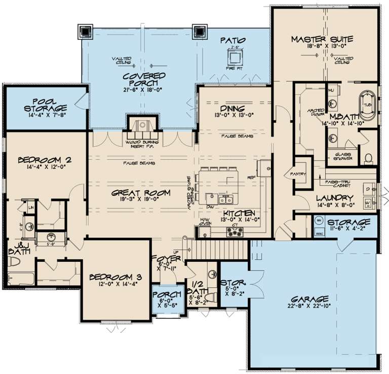 House Plan House Plan #20364 Drawing 1