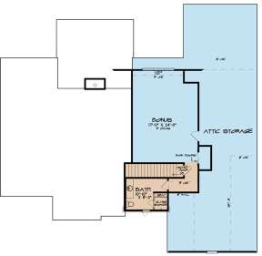 Second Floor for House Plan #8318-00098