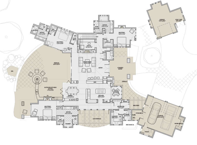 House Plan House Plan #20367 Drawing 1