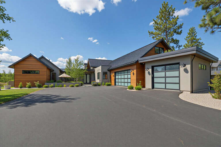 House Plan House Plan #20373 Angled Front Elevation