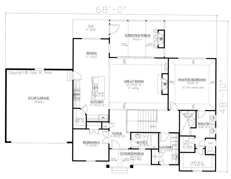 House Plan House Plan #20374 Drawing 1