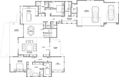 Main Floor for House Plan #5829-00015