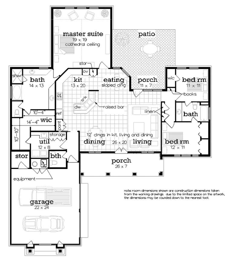 House Plan House Plan #20376 Drawing 1