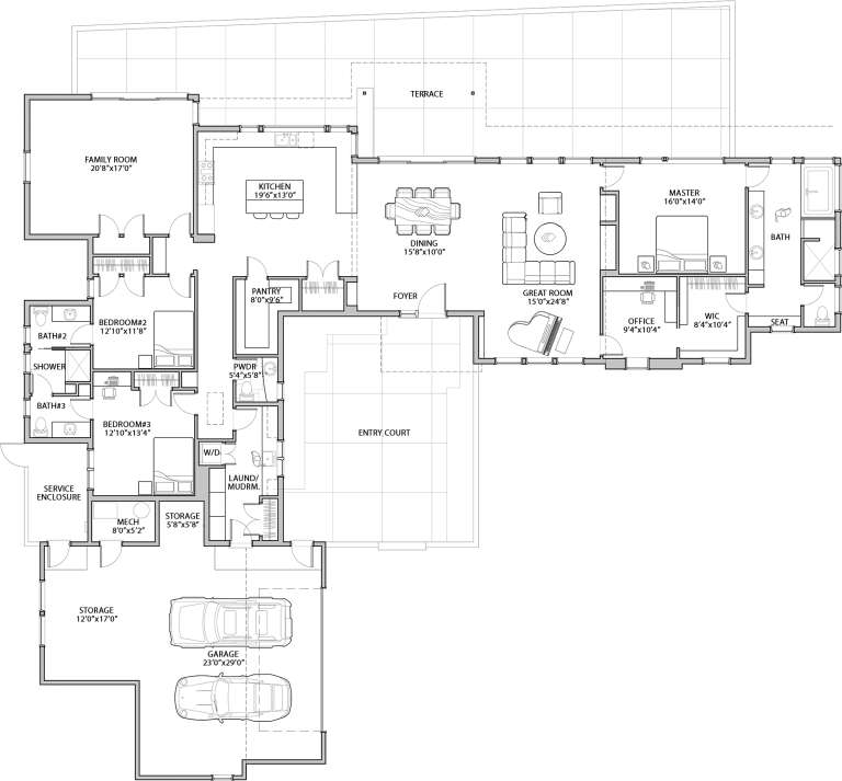 House Plan House Plan #20378 Drawing 1