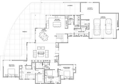 Main Floor for House Plan #5829-00018
