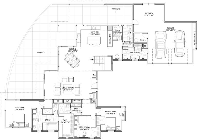 House Plan House Plan #20379 Drawing 1