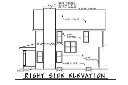 Traditional House Plan #402-01565 Elevation Photo