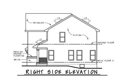 Traditional House Plan #402-01566 Elevation Photo