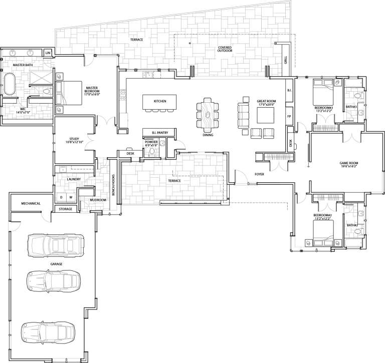 House Plan House Plan #20382 Drawing 1