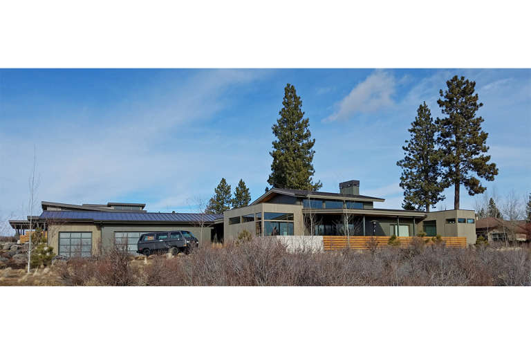 Contemporary House Plan #5829-00020 Elevation Photo