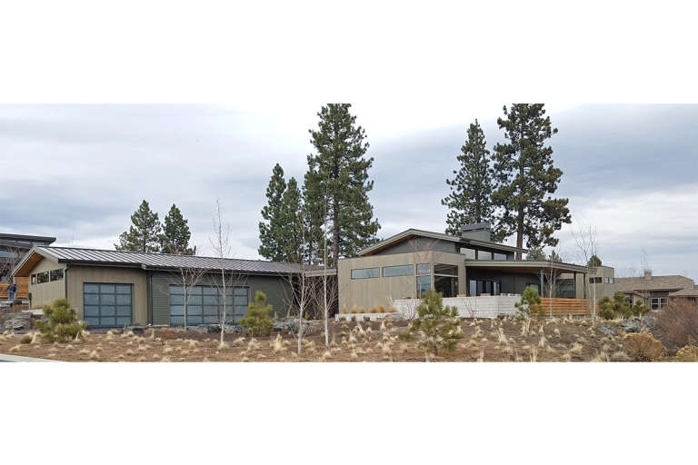 Contemporary House Plan #5829-00020 Elevation Photo