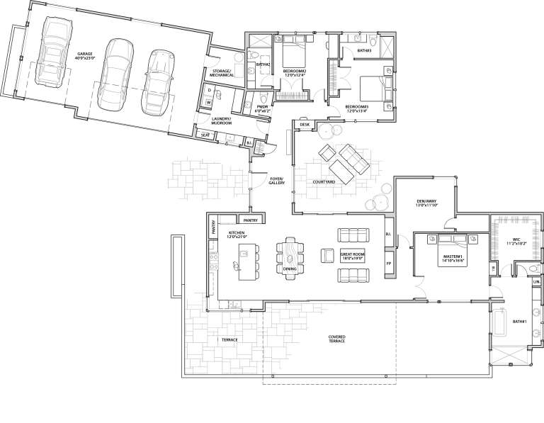 House Plan House Plan #20385 Drawing 1