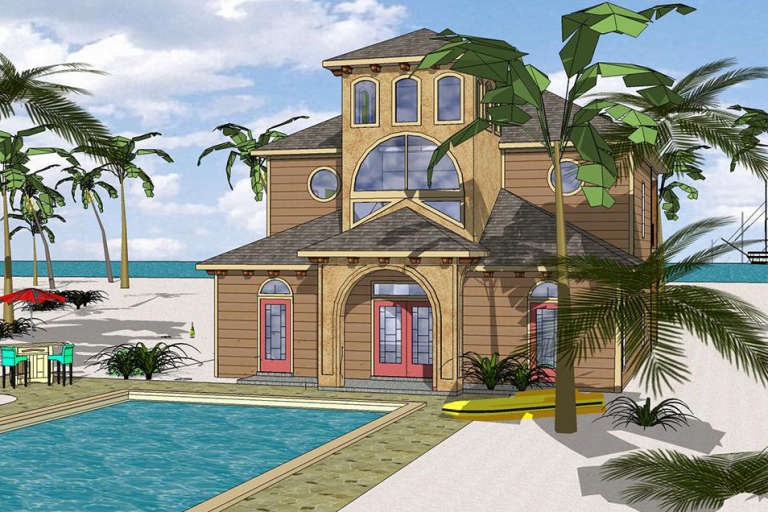 House Plan House Plan #20386 Front Elevation