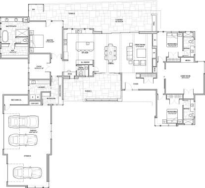 Main Floor for House Plan #5829-00022