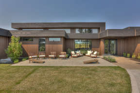 Modern House Plan #5829-00024 Elevation Photo