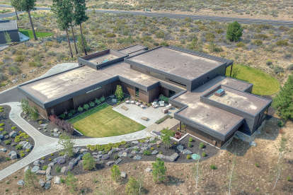 Modern House Plan #5829-00024 Elevation Photo