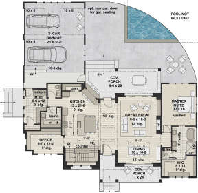 Main Floor for House Plan #098-00304