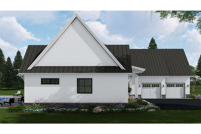 Modern Farmhouse House Plan #098-00306 Elevation Photo
