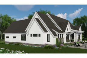 Modern Farmhouse House Plan #098-00306 Elevation Photo