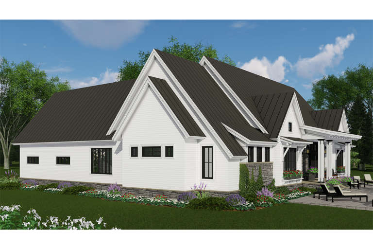 Modern Farmhouse House Plan #098-00306 Elevation Photo