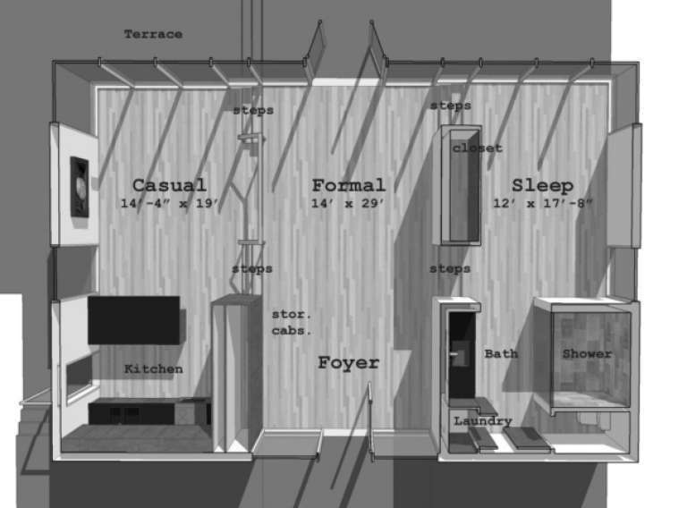 Modern House Plan #028-00043 Additional Photo