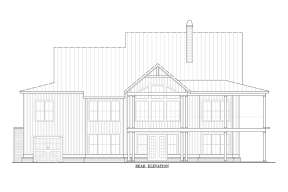 Modern Farmhouse House Plan #699-00109 Elevation Photo