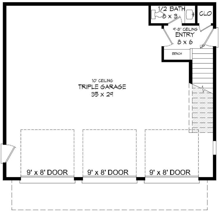 House Plan House Plan #20401 Drawing 1