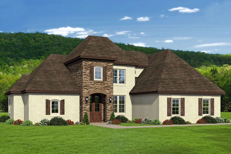House Plan House Plan #20404 Front Elevation 